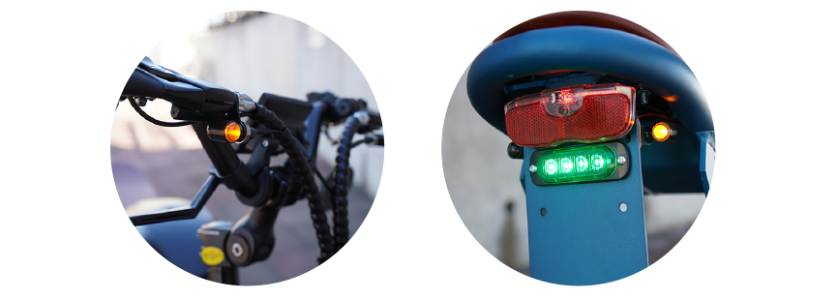 TK-1ウインカー細部